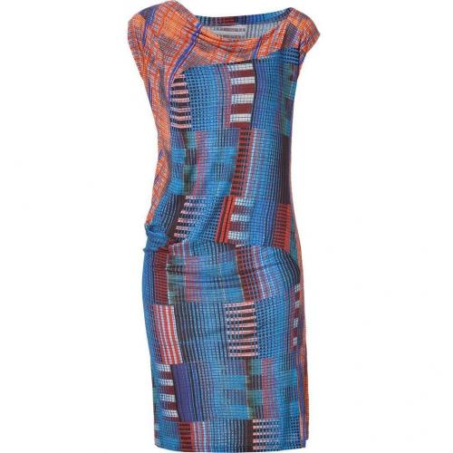 10 Crosby Derek Lam Blue/Orange Multi Dress