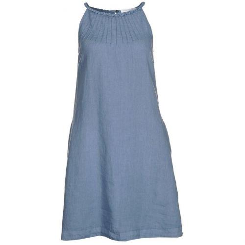 120% Lino Kleid blau 
