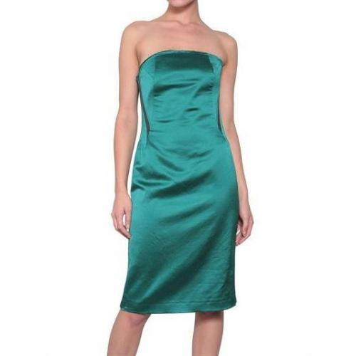 A.F.Vandevorst Raw Cut Shantung Kleid