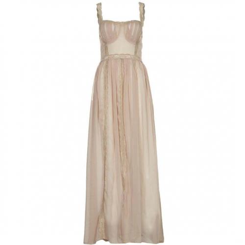 Aggabarti Maxikleid nude 