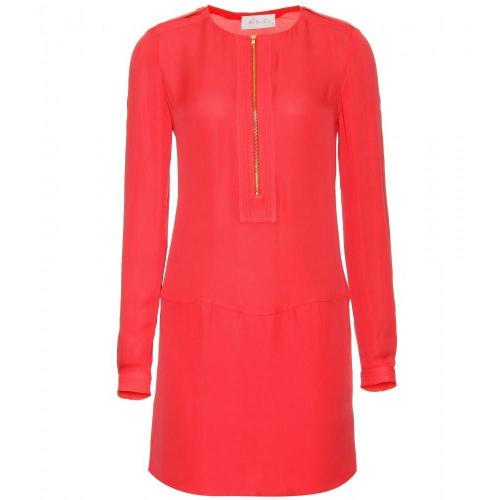 ALC Shiftkleid Aus Seide
