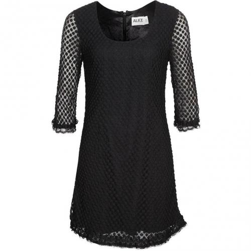 Alice by Temperley Sleeved Davis Dress Cocktailkleid / festliches Kleid black 