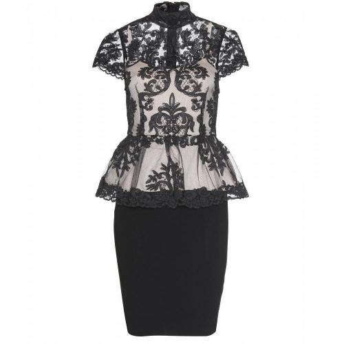 Alice + Olivia Robyn Spitzenkleid