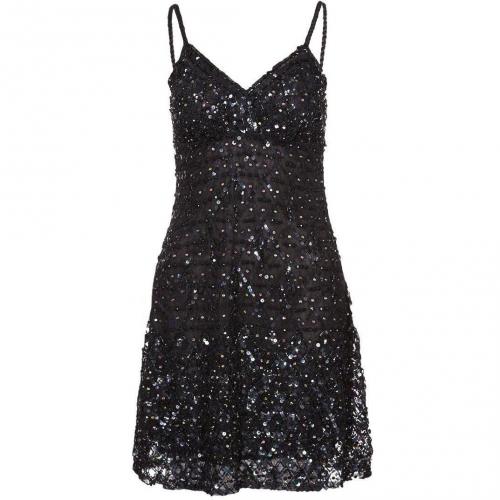 Amor & Psyche Cocktailkleid / festliches Kleid black Glitter Effekt 
