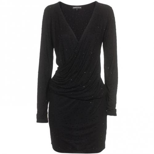 Amor&Psyche Drape Front Black