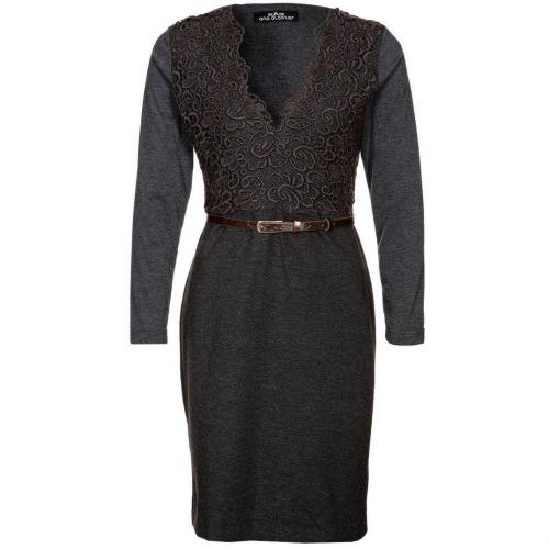 Ana Alcazar Jerseykleid dunkel 