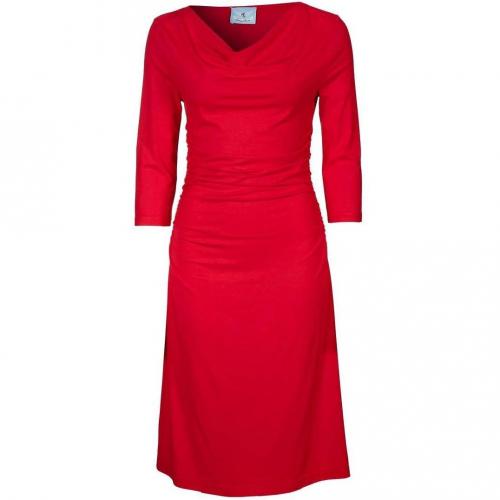 Andrea & Renato Demi Jerseykleid rot 