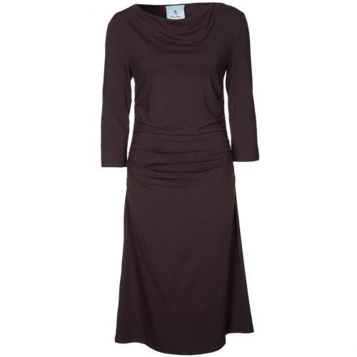 Andrea & Renato Effi Jerseykleid braun 