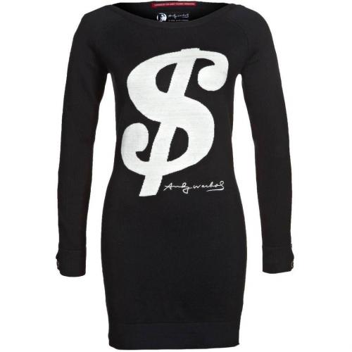 Andy Warhol by Pepe Jeans Central Strickkleid factory black 