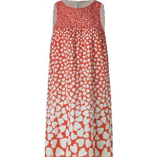 Anna Sui Lipstick Heart Print Kleid