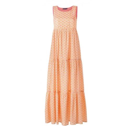 Antik Batik Streli Gown Kleid Orange