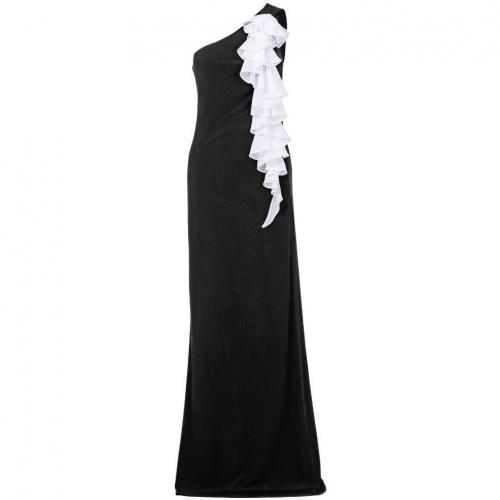 Apart Ballkleid Schwarz/Weiss 