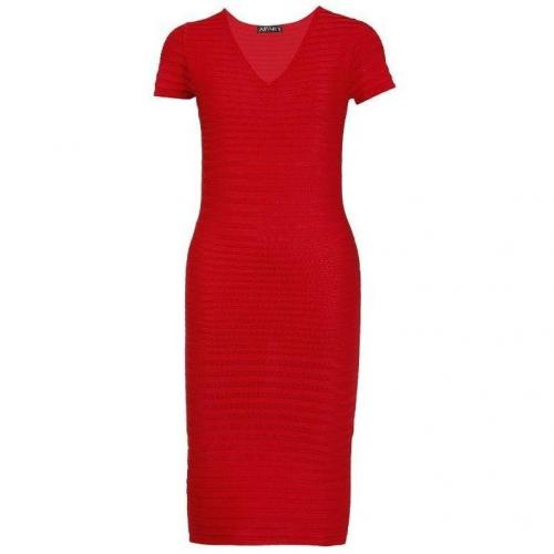 Apart Strickkleid Strickkleid rot 