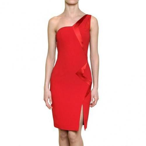 Atelier Siviglia Seiden Crepe Eine Schulter Kleid
