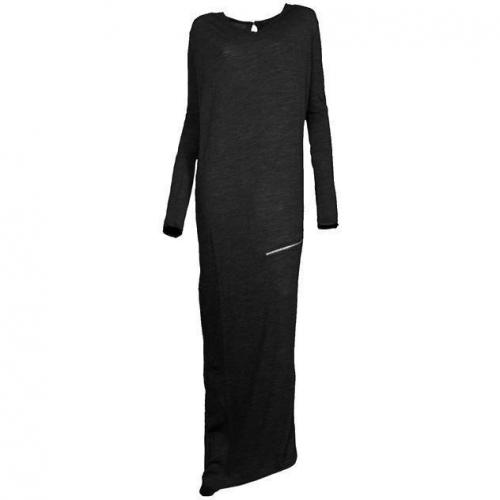 Avelon Maxi-Kleid Anytime anthrazit meliert