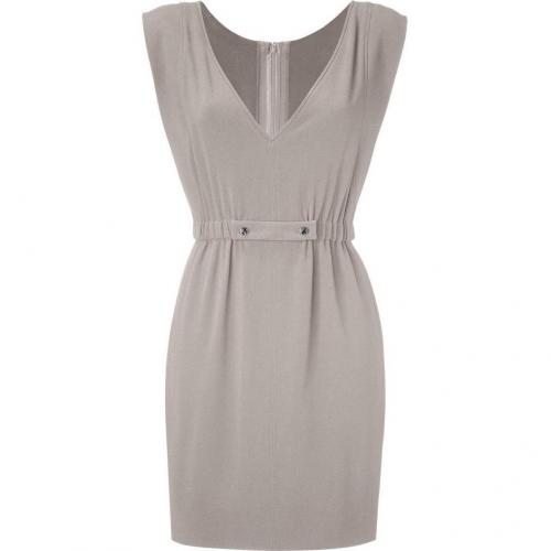 Azzaro Dove Grey Crepe Dress