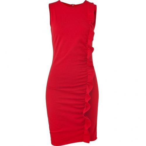 Azzaro Scarlet Melodico Knit Dress