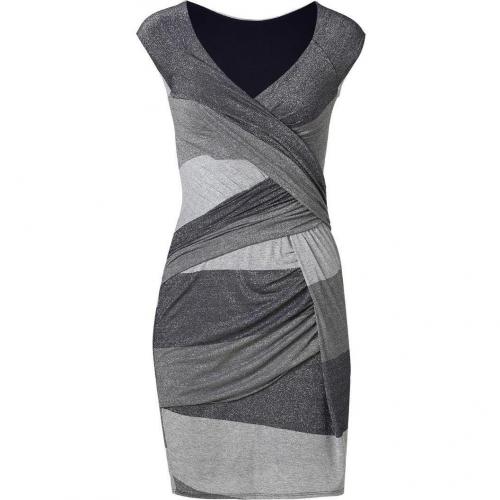 Bailey 44 Silver/Navy Metallic Fear of the Dark Dress