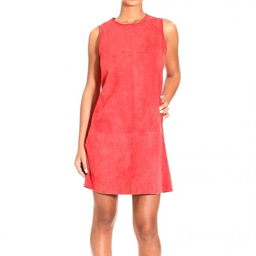 Balenciaga Sleeveless suede dress