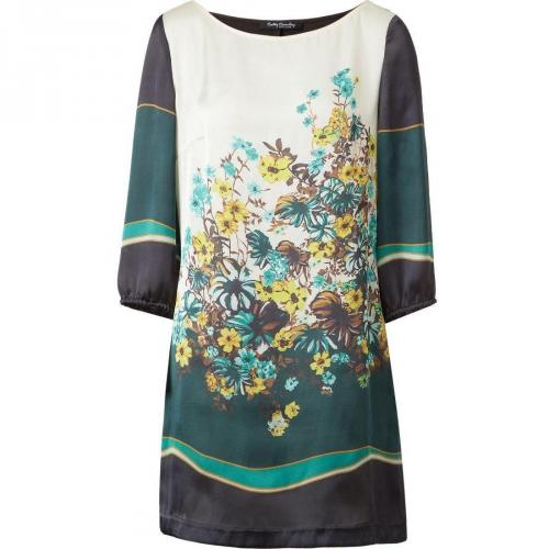 Betty Barclay Jerseykleid mehrfarbig Blumenmuster 