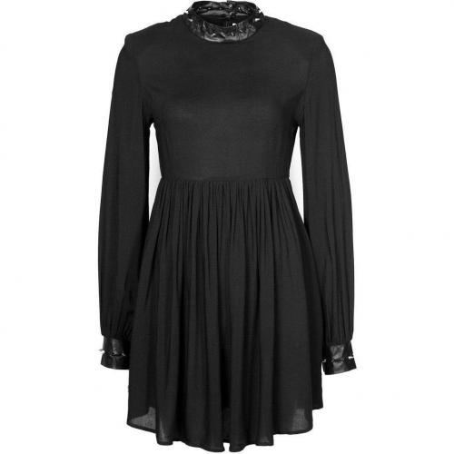 Bitching & Junkfood Chastitiy Blusenkleid black 