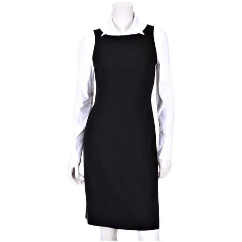 Blacky Dress Etuikleid Schwarz, Arme weiß