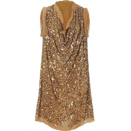 By Malene Birger Palm Green Sequined Dress