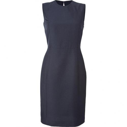 Calvin Klein Collection Night Blue Sleeveless Kleid