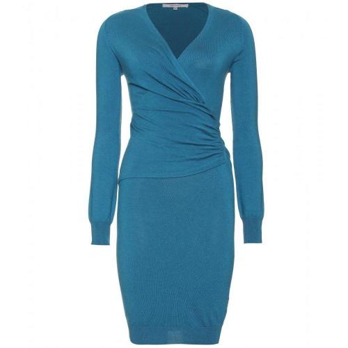 Carven Gerafftes Strickkleid