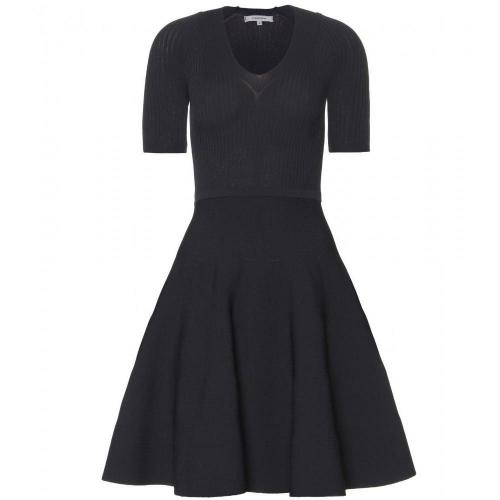 Carven Strickkleid Mit Glockenrock