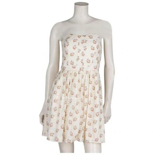 Club Monaco Bandeaukleid Karolina Weiß