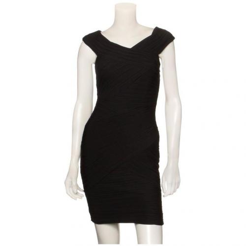 Coast Jerseykleid Walker Ruched Schwarz