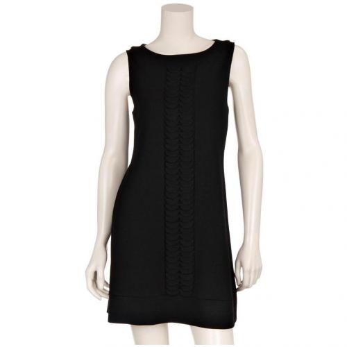 Comma Jerseykleid Schwarz