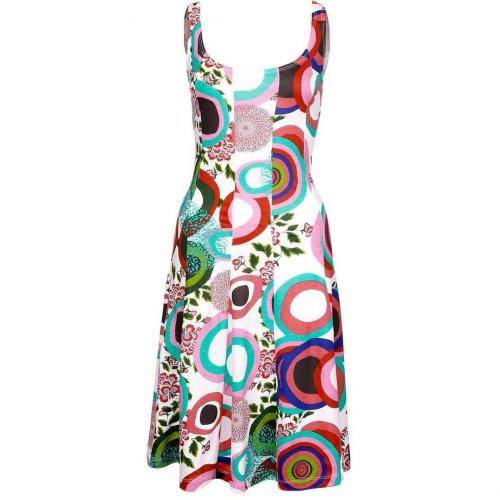 Desigual Bubble Jerseykleid blanco 