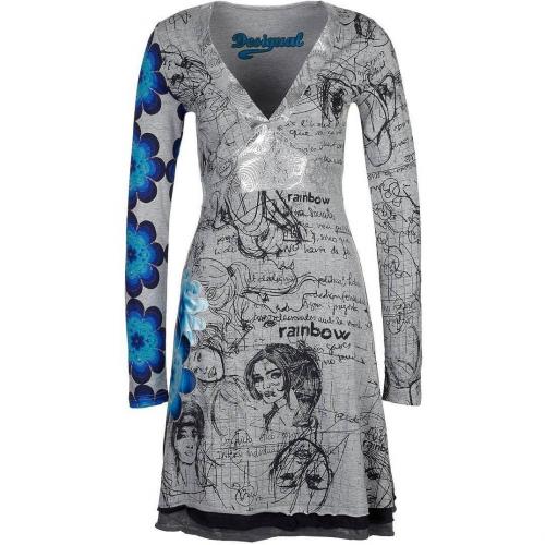 Desigual Issue Jerseykleid gris 