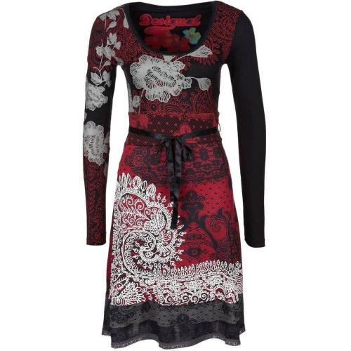 Desigual Judith Jerseykleid borgona 