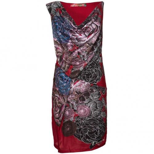 Desigual Pluz Blusenkleid borgona 