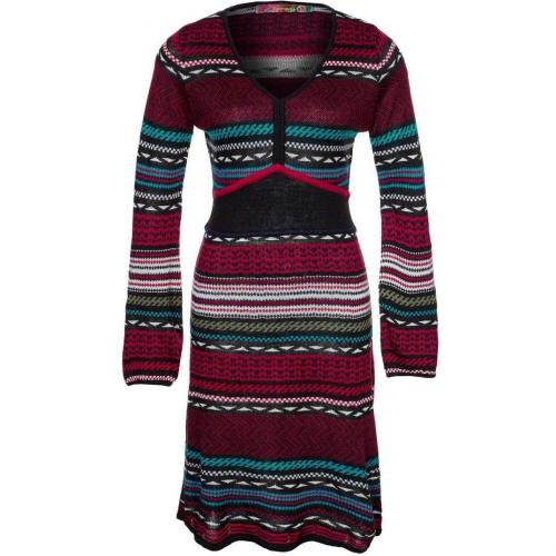 Desigual Strickkleid borgona 