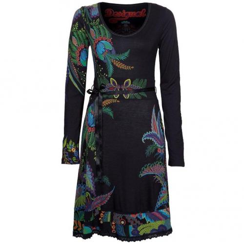 Desigual Vest FÉnix Jerseykleid negro 