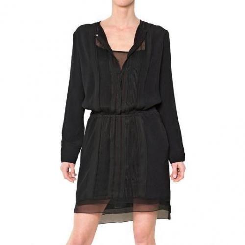 Diane von Furstenberg Plissiertes Georgette Kleid