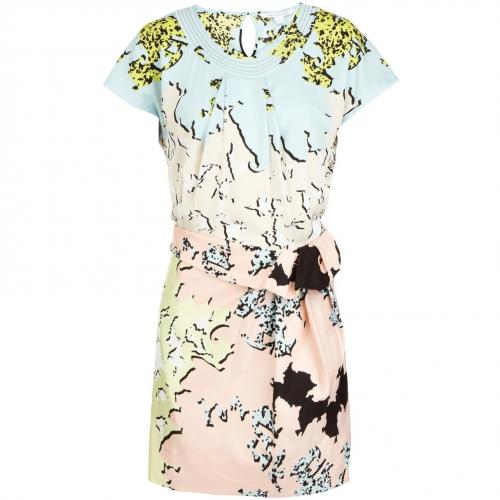Diane von Furstenberg Seidenkleid Pastell