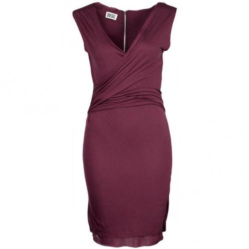 Diesel Axelle Jerseykleid bordeaux 