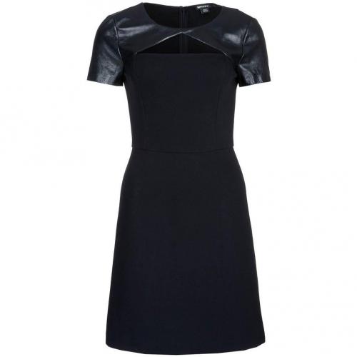 Dkny Etuikleid black kurze Ärmel 