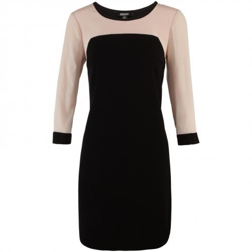 DKNY Kleid Schwarz Rose