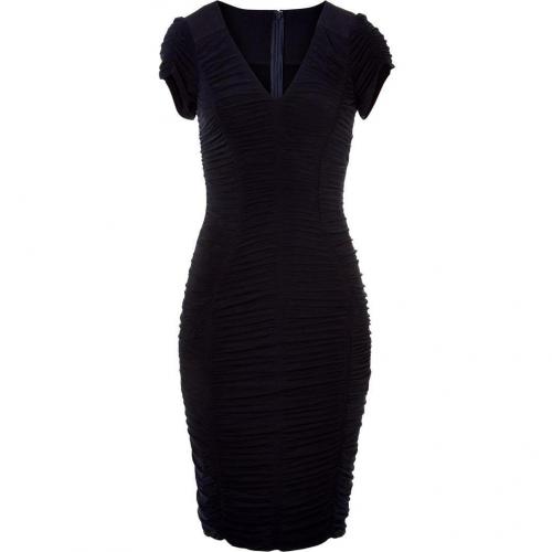 Donna Karan Obsidian Dramatic Draped Kleid