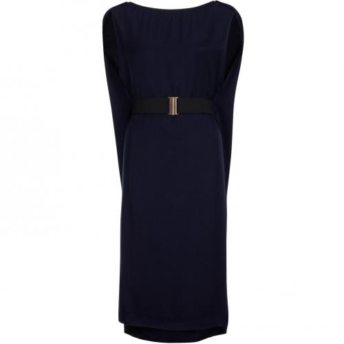 Dries van Noten Kleid Davida navy
