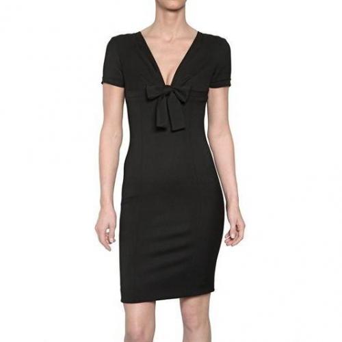 Dsquared Stretch Cady Kleid Schwarz