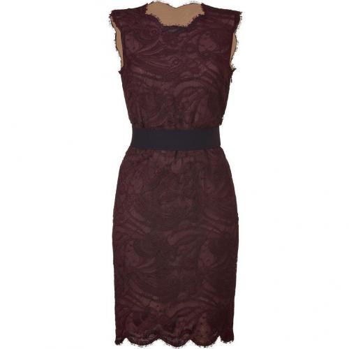 Emilio Pucci Barolo Lace Dress with Elastic Belt