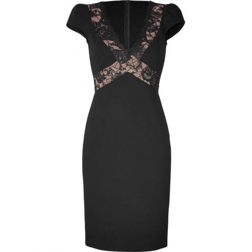 Emilio Pucci Black Dress with Lace Panels