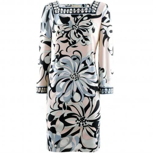 Amazon Black Rose Print Dress Adria